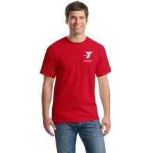 Adult LIFEGUARD w/ CROSS 100% Cotton 6.1 oz Tee Shirt