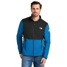 Men's The North Face® Glacier Full-Zip Fleece Jacket - Embroidered Y Logo (Left Sleeve)
